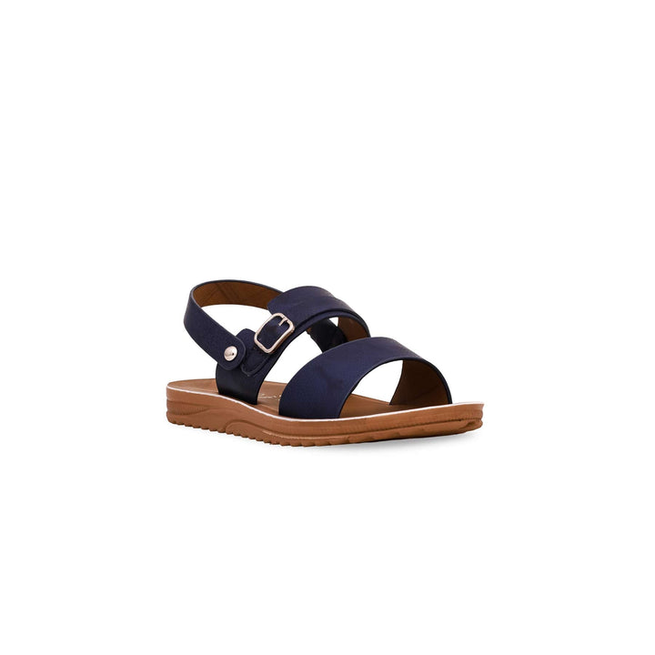 Boys Navy Formal Sandal KD9740