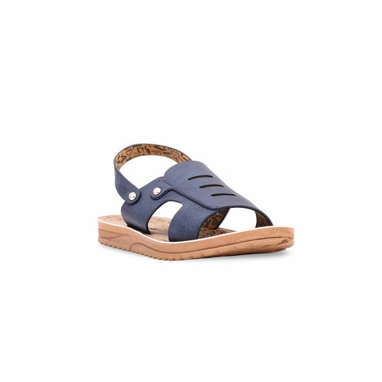 Kids White Peshawari Chappal Textured Design - Handmade Traditional Sandals