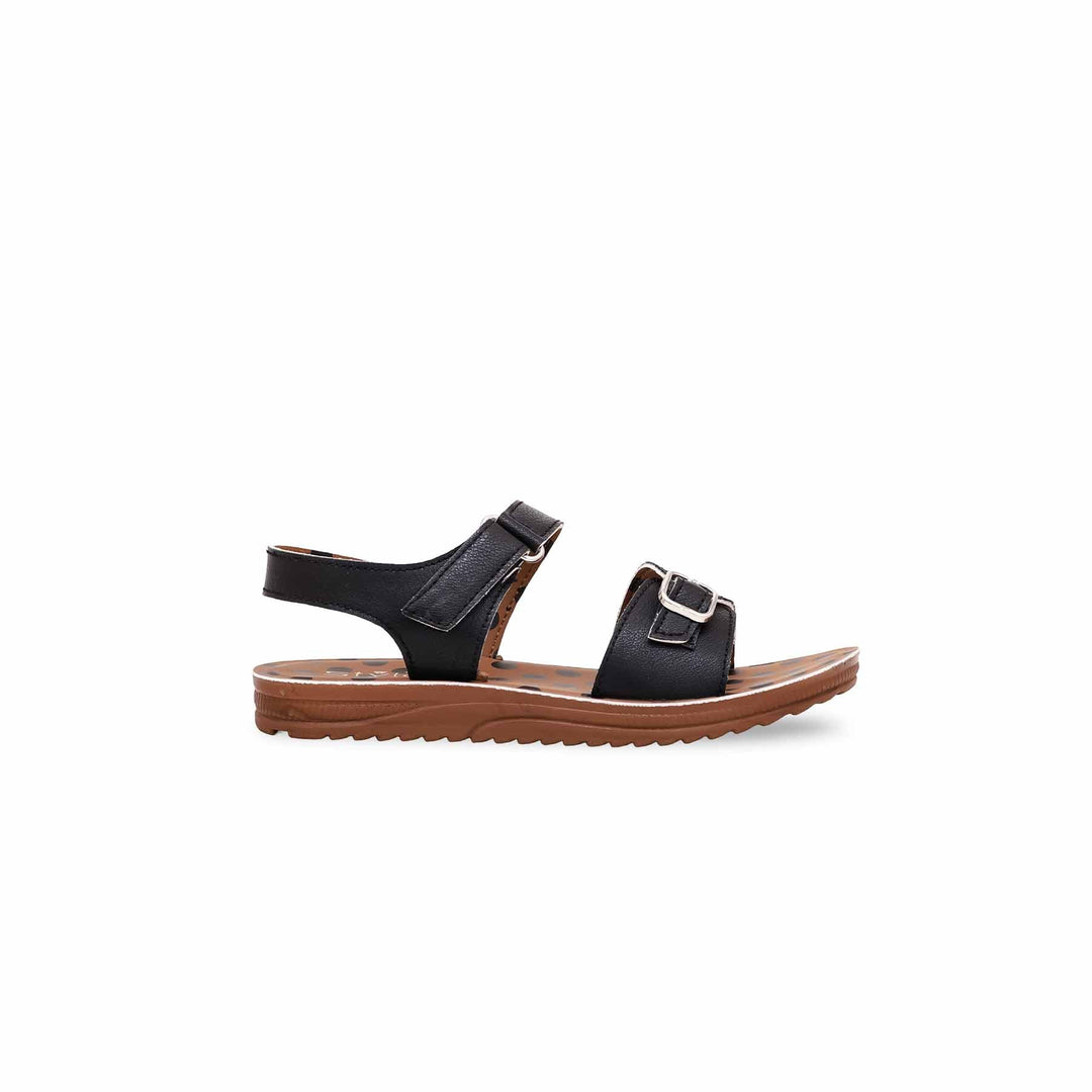 Boys Black Formal Sandal KD9743