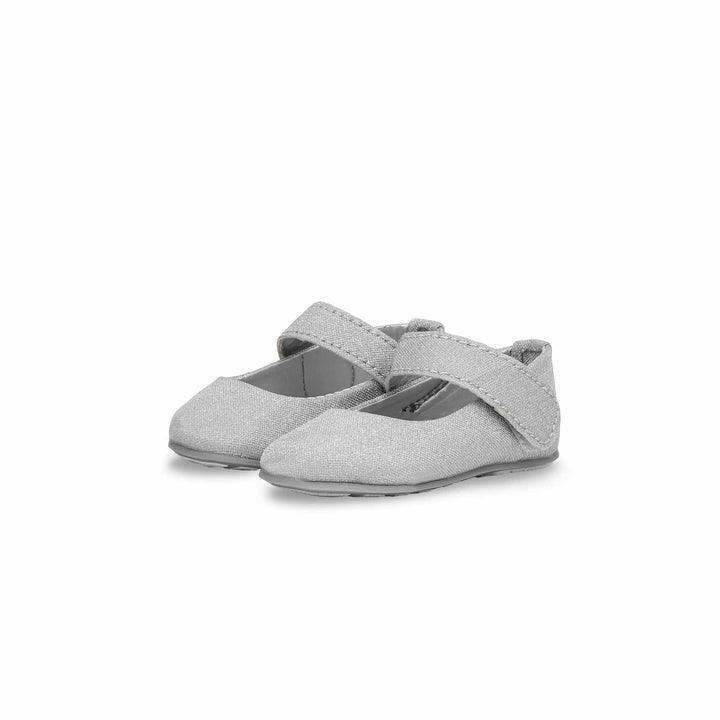 Babies Silver Casual Booties KD9789