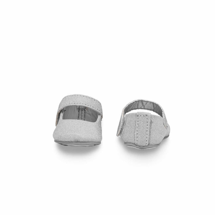 Babies Silver Casual Booties KD9789