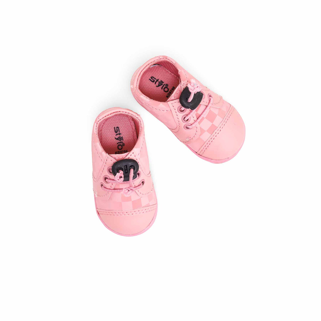 Babies Pink Casual Booties KD9790