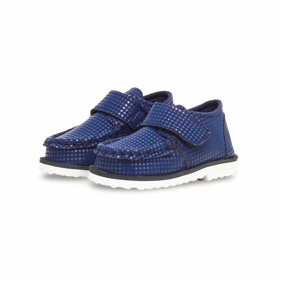 Boys Navy Casual Booties KD9791