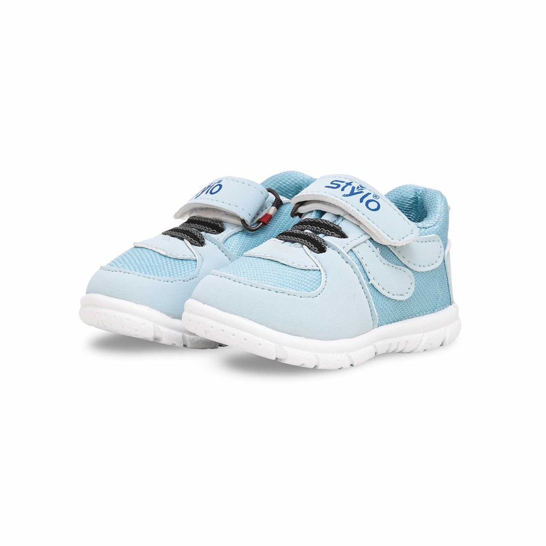 Boys Sky Blue Casual Booties KD9796