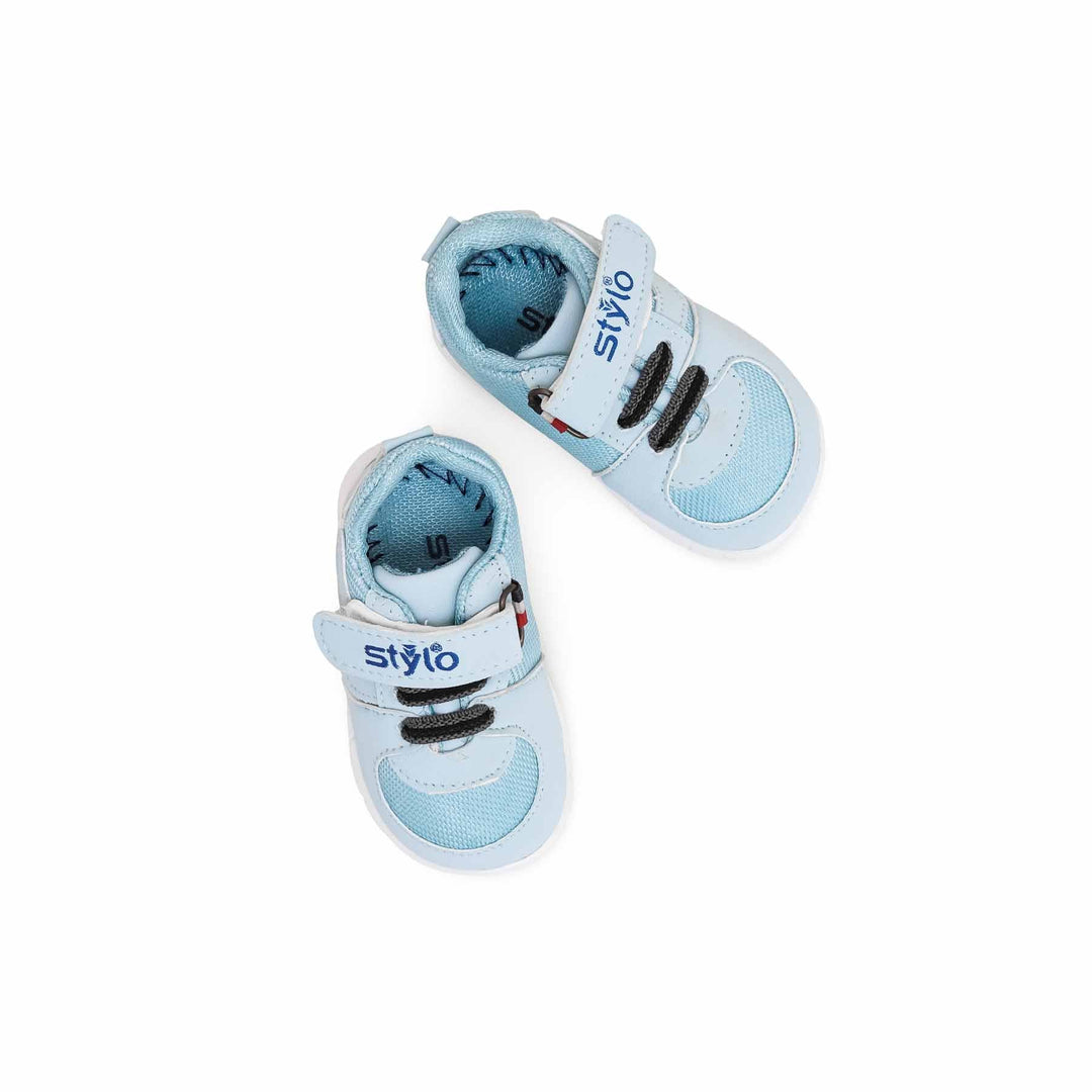 Boys Sky Blue Casual Booties KD9796