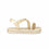 Girls Golden Fancy Sandal KD9839