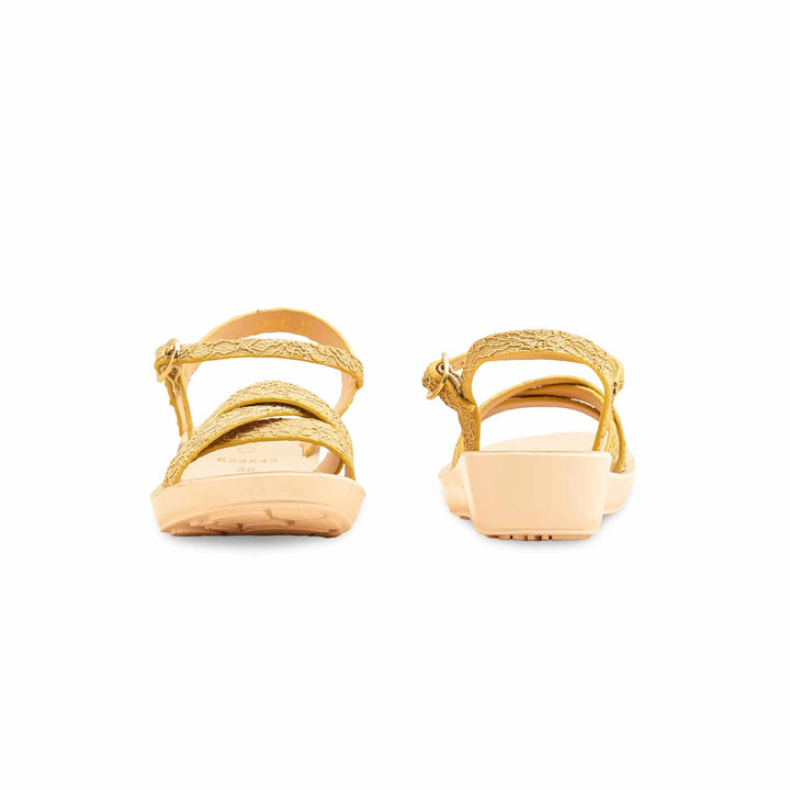 Girls Golden Casual Sandal KD9843