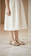 Girls Golden Fancy Sandal KD9849