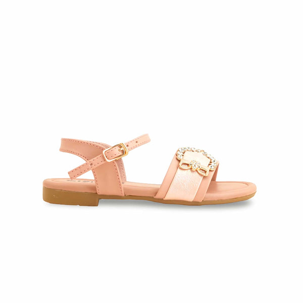 Girls Pink Formal Sandal KD9852