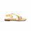 Girls Golden Fancy Sandal KD9856