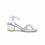 Girls Silver Fancy Sandal KD9859