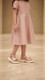Girls Peach Formal Sandal KD9862