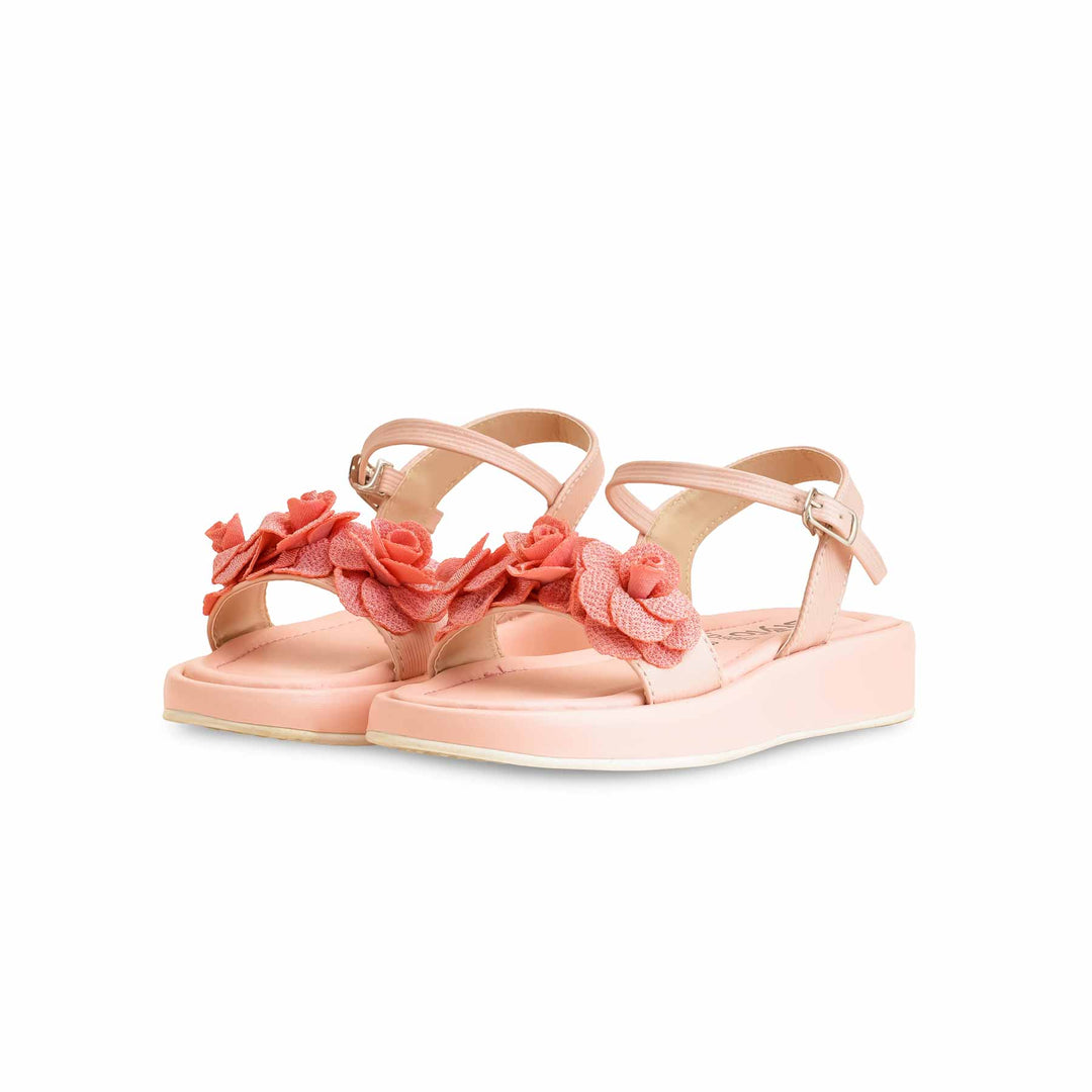 Girls Pink Formal Sandal KD9863
