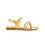 Girls Golden Formal Sandal KD9869