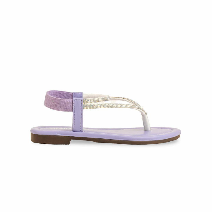 Girls Purple Casual Sandal KD9874