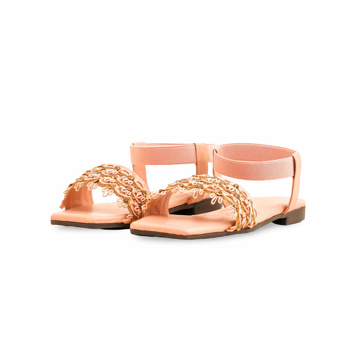 Girls Pink Casual Sandal KD9876
