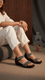 Girls Black Fancy Sandal KD9878