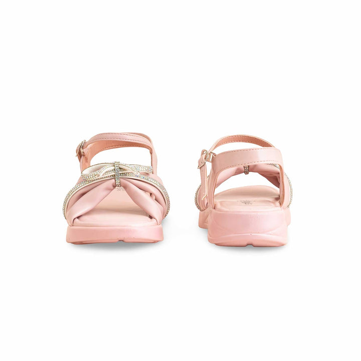 Girls Pink Formal Sandal KD9883