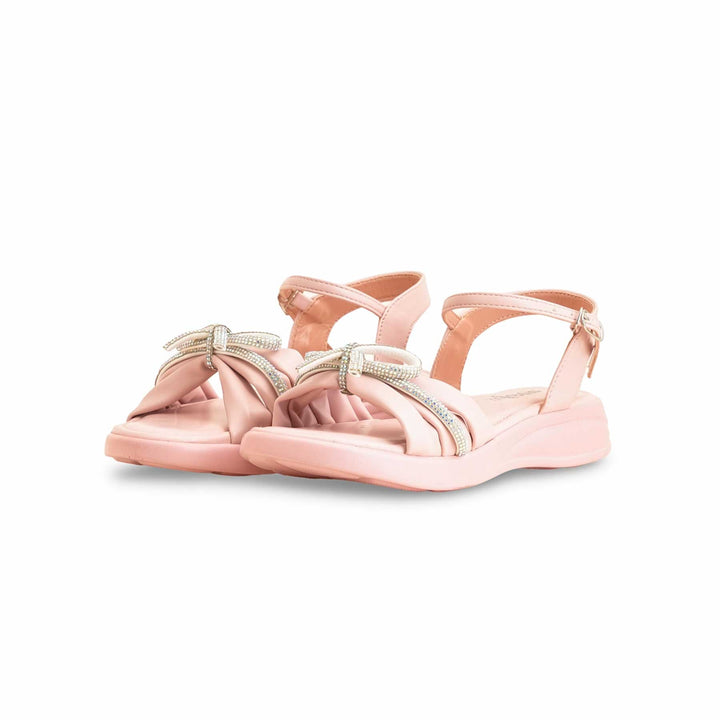 Girls Pink Formal Sandal KD9883