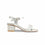 Girls Silver Formal Sandal KD9887
