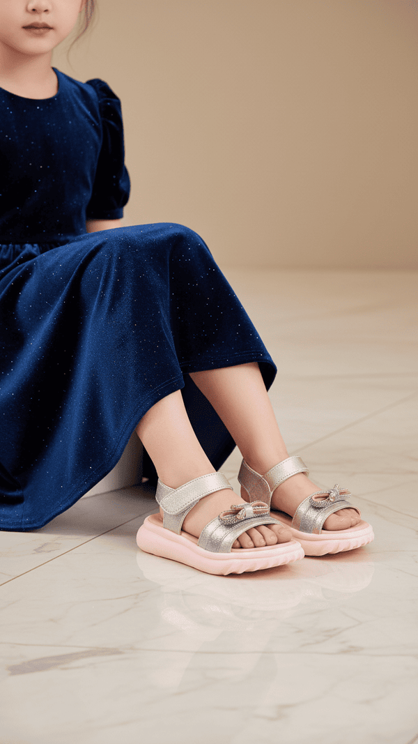 Girls Pink Casual Sandal KD9904