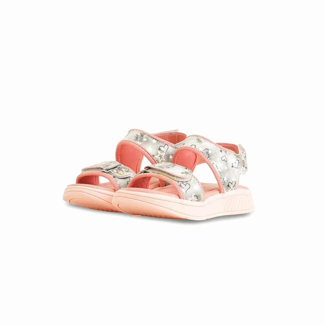 Girls Pink Casual Sandal KD9908