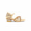 Girls Golden Fancy Sandal KD9914
