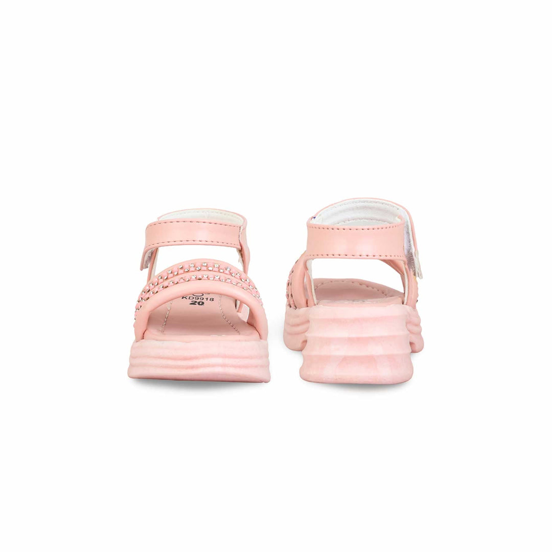 Girls Pink Formal Sandal KD9918