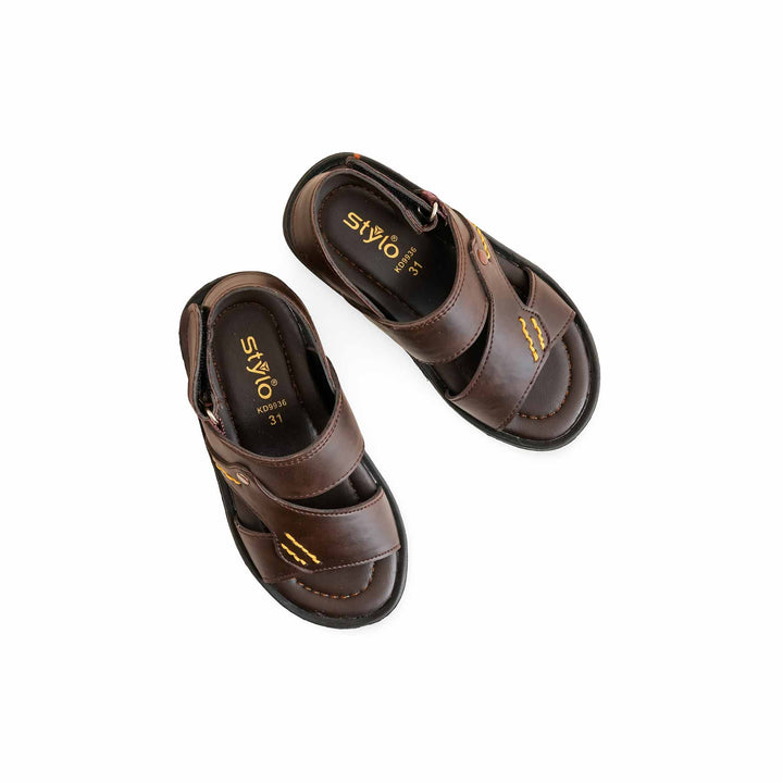 Boys Coffee Formal Sandal KD9936