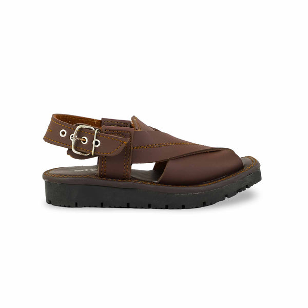 Boys Brown Peshawari Chappal KD9944