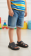 Boys Navy Formal Sandal KD9956