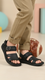 Boys Black Formal Sandal KD9957