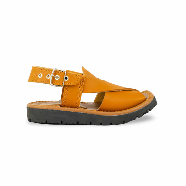 Boys Mustard Peshawari Chappal KD9958