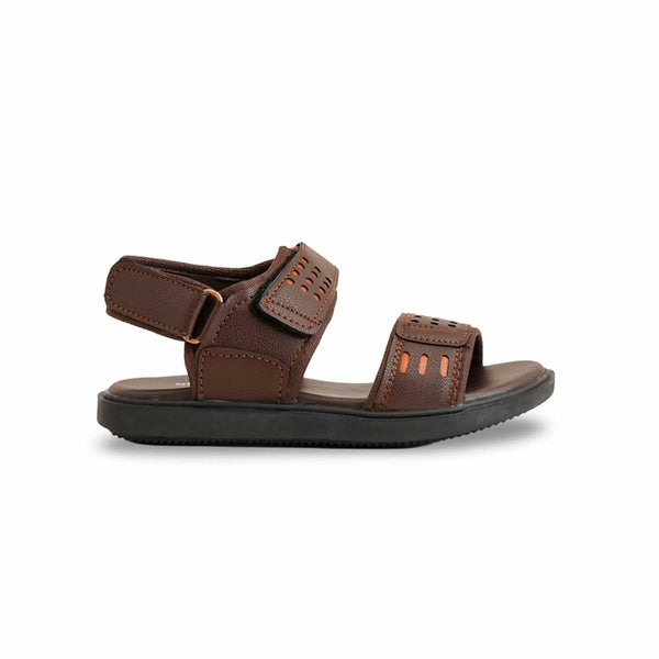 Boys Brown Formal Sandal KD9959
