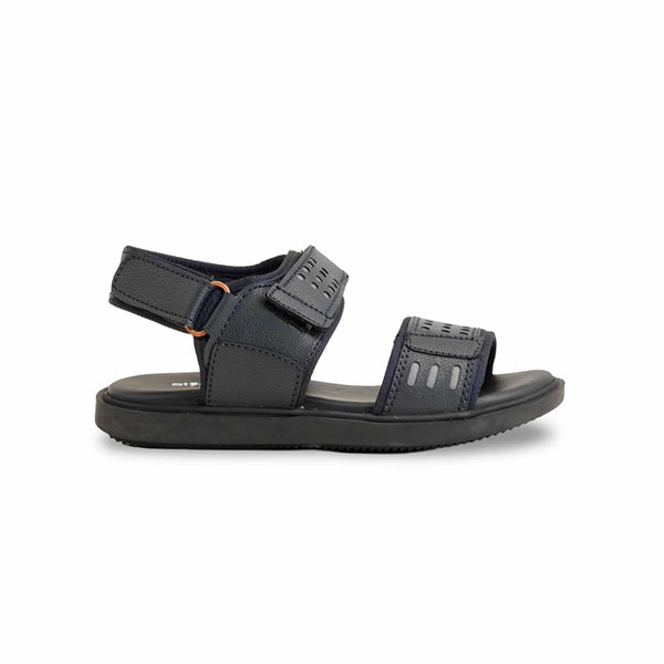 Boys Navy Formal Sandal KD9959
