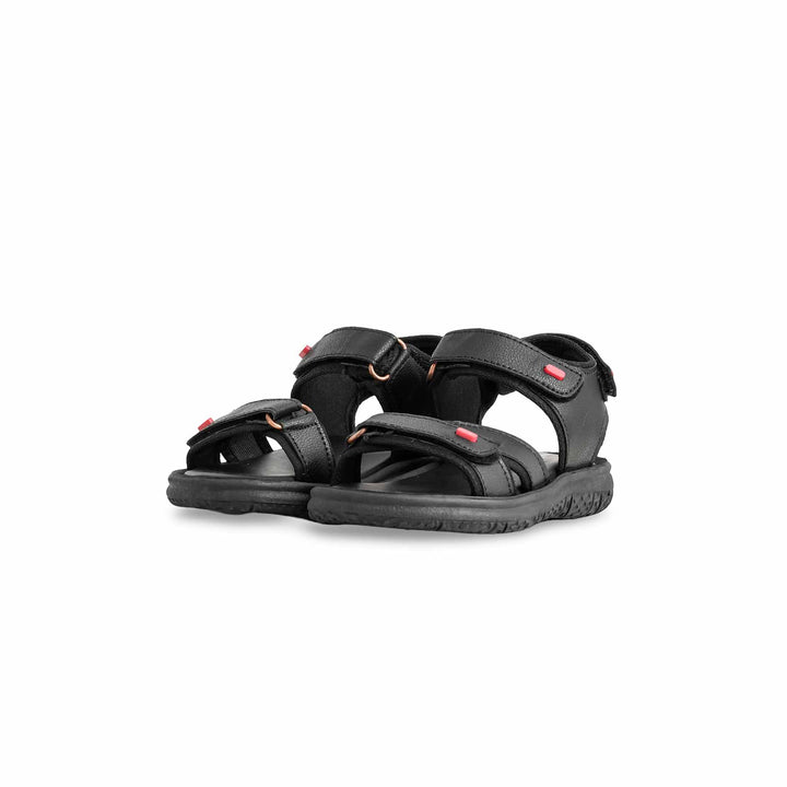 Boys Black Formal Sandal KD9962
