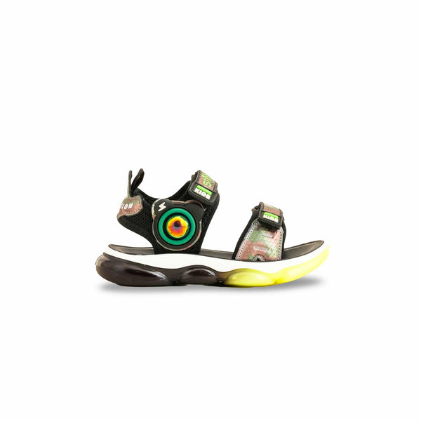 Boys Grey Casual Sandal KD9970