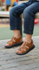 Boys Brown Formal Sandal KD9977
