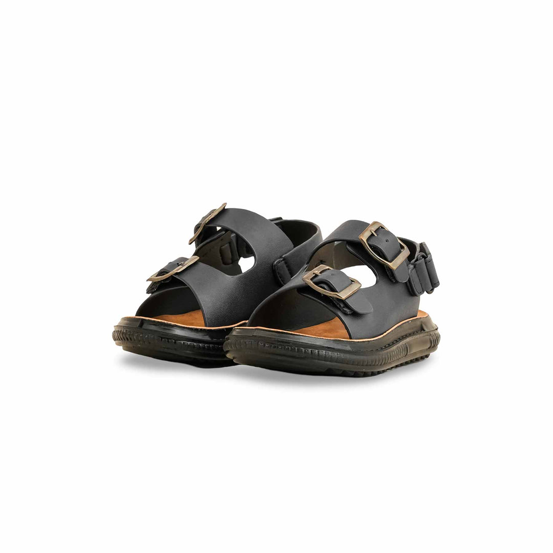 Boys Navy Formal Sandal KD9979