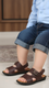 Boys Coffee Formal Sandal KD9980