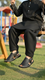 Boys Black Peshawari Chappal KD9982