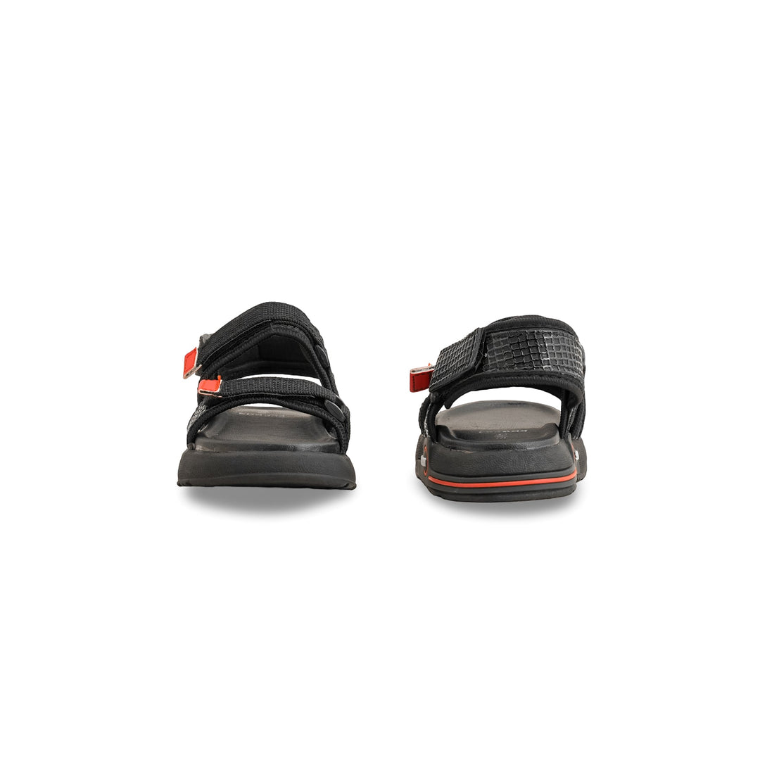 Boys Black Casual Sandal KD9984
