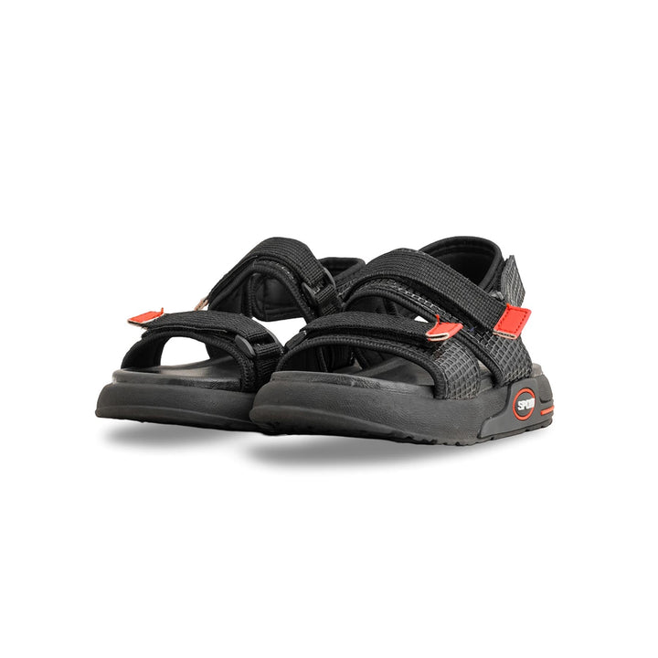 Boys Black Casual Sandal KD9984