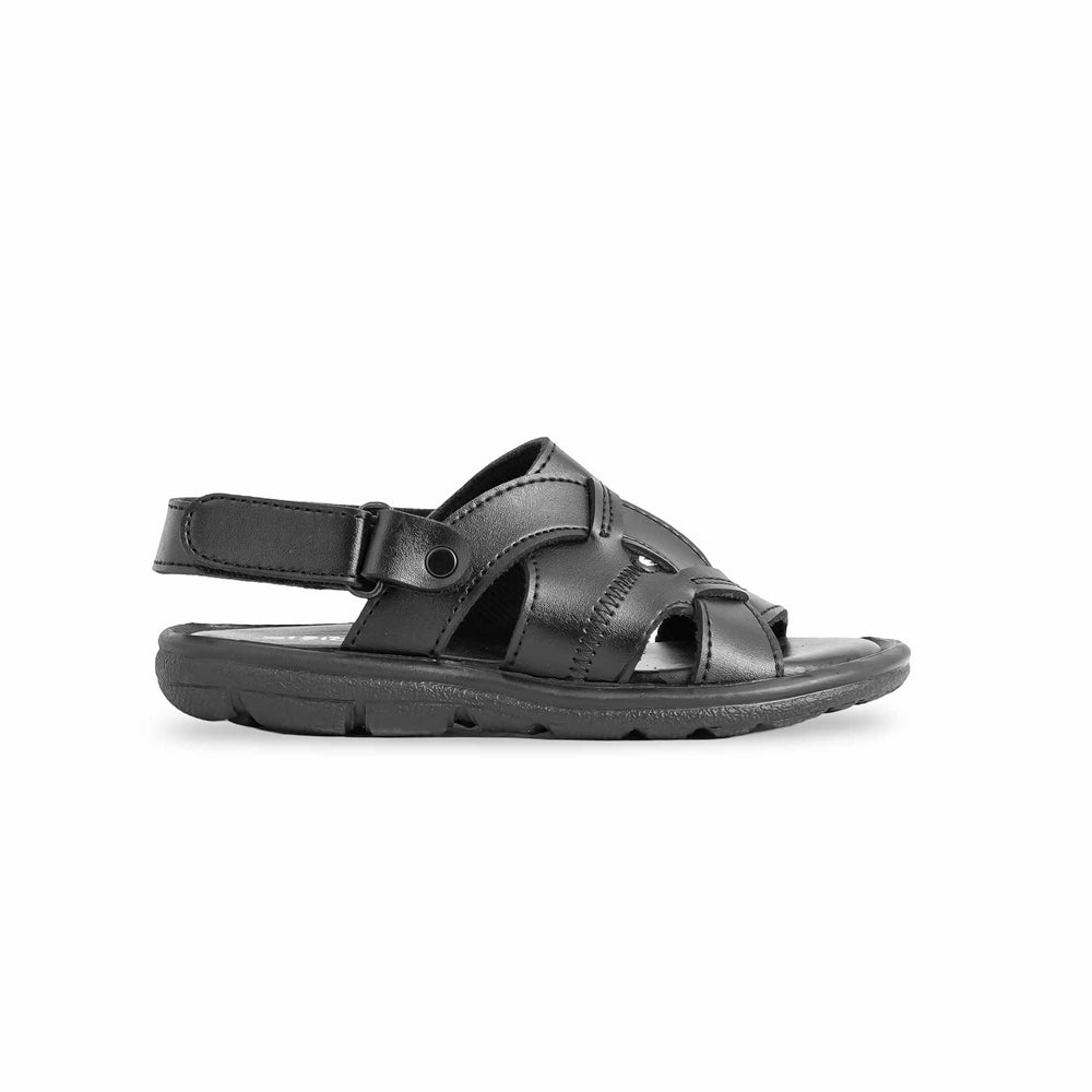 Boys Black Formal Sandal KD9987