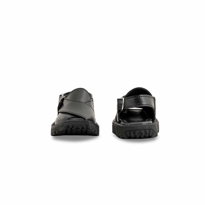 Boys Black Peshawari Chappal KD9992