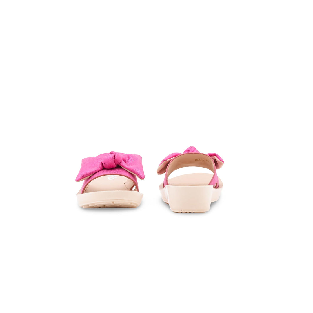 Girls Pink Casual Slipper KDS009