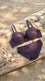 Purple Padded Bra Set For Women LB2088