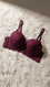 Maroon Cotton Bra For Women LB5003