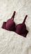 Maroon Cotton Bra For Women LB5004
