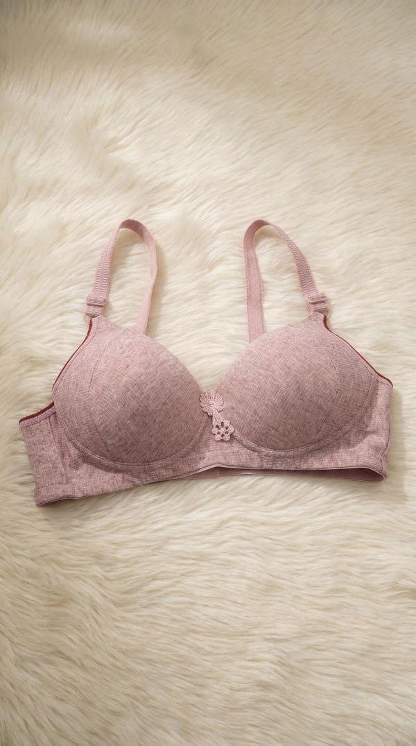 Pink Padded Bra For Women LB5013